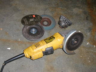 angle grinder