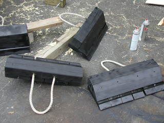 wheel chocks for bus