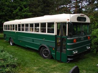 School Bus Conversion Camper RV motorhome