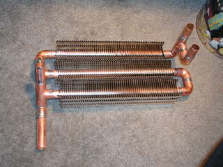 assembled heat exchanger